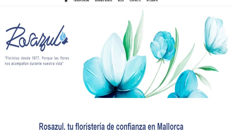 Las mejores floristerías de Palma de Mallorca 4 floristeria-rosazul