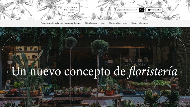 Mejores floristerías de Oviedo 5 materia-botanica
