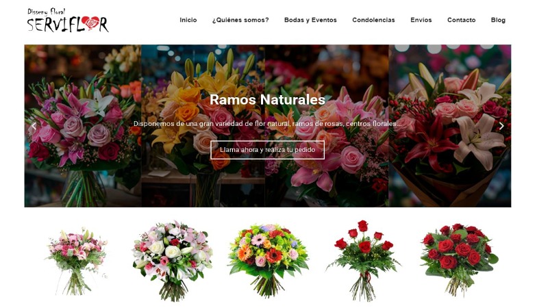 Mejores floristerías en Castellón 4 floristeria-serviflor